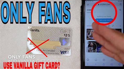 can you pay for onlyfans with visa gift card|How to Pay for OnlyFans Discreetly in 2023 (Keep it Private)